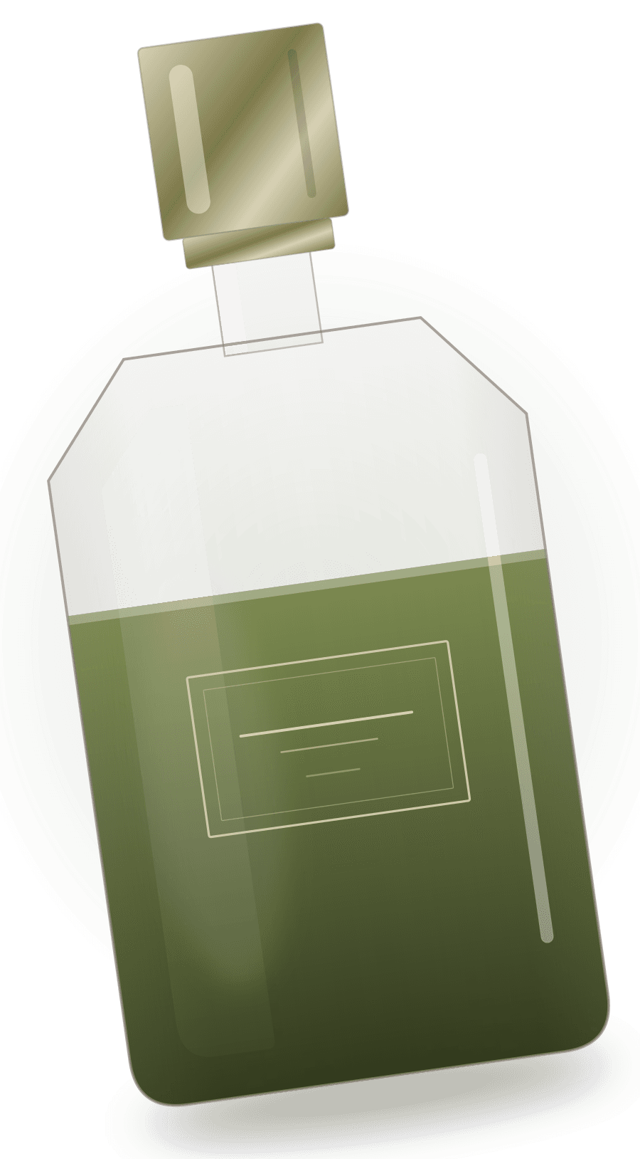 Kavé Cuir Sauvage bottle, angled view