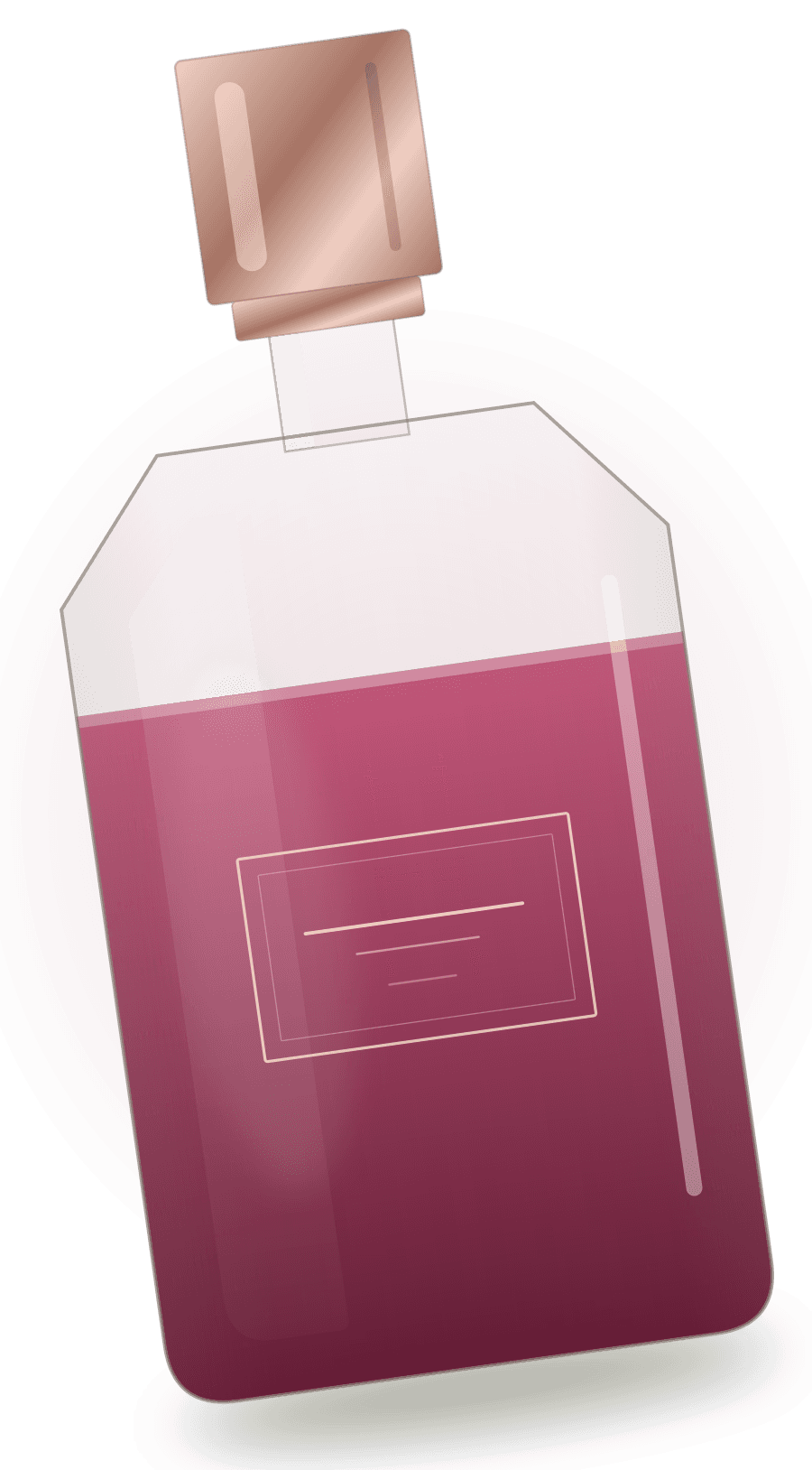 Kavé Fleur de Nuit bottle, angled view